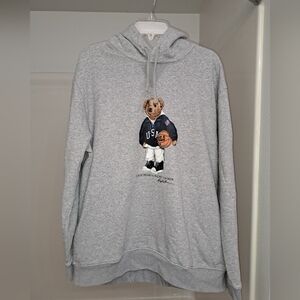 Polo by Ralph Lauren Heather Gray Hoodie Sweatshirt